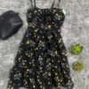 Vestido Corto Juvenil De Tirantes Con Estampado